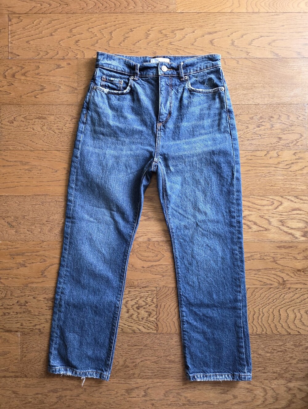 LOFT Straight Crop Jeans Size 24P